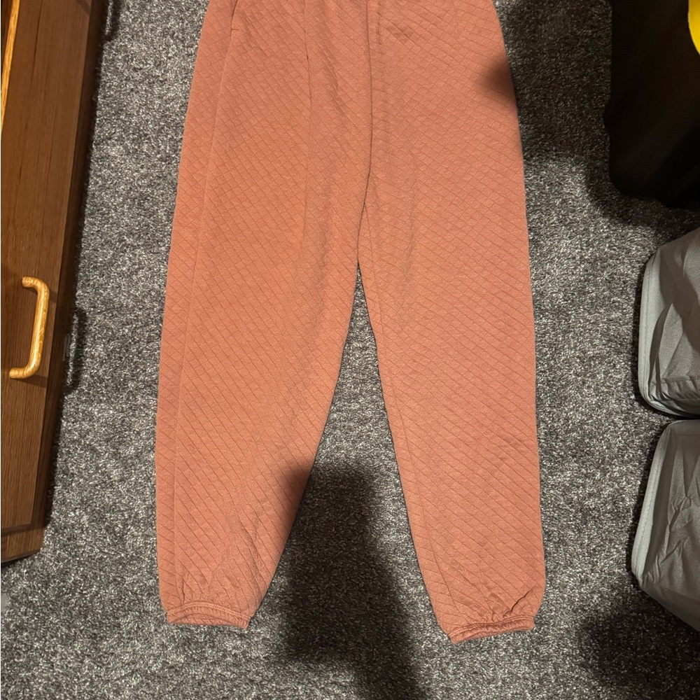 Gilly Hicks Hollister Terracotta Joggers